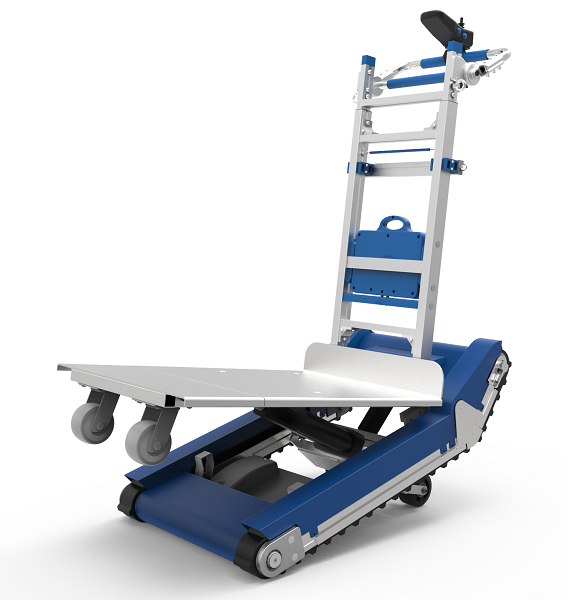 Electric Powered Heavy Duty Track Stair Climbing Dolly with